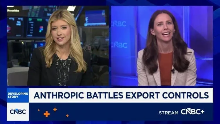 앤트로픽과 트럼프 행정부의 Mythos 분쟁을 다룬 CNBC 영상 썸네일